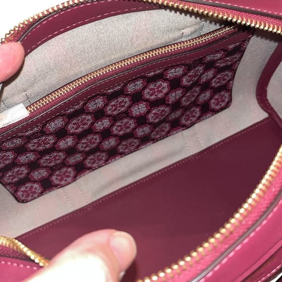 kate spade NWT $358 MSRP Spade Flower Monogram Eleanor Medium Satchel - Picture 15 of 17